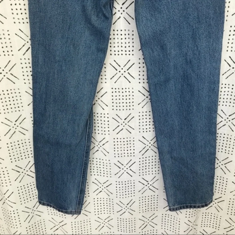 ONE TEASPOON Awesome Baggies Distressed Ripped Tapered Leg Denim Jeans Size 24